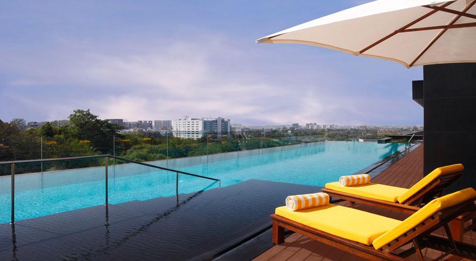 โรงแรมไทรเด็นท์ไฮเดอร์ราแบด ไฮเดอราบัด ภายนอก รูปภาพ The Park, Hyderabad